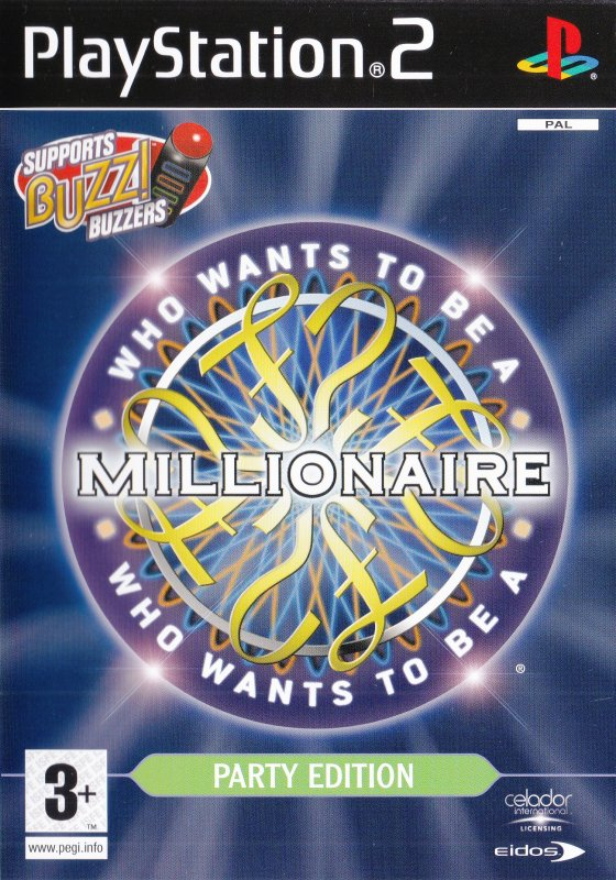 Playstation 2-Who Wants to Be A Millionaire: Party Edition Tweedehands