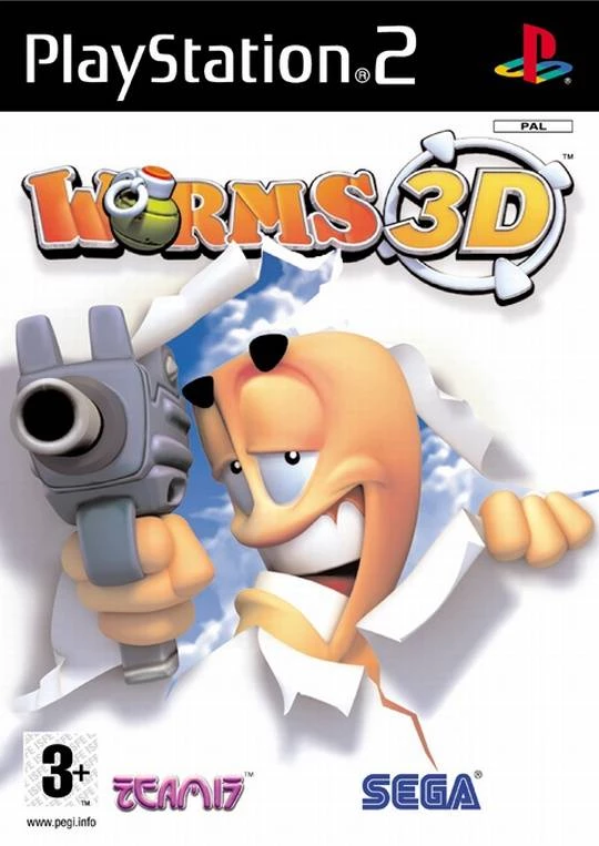 Playstation 2-Worms 3D Tweedehands
