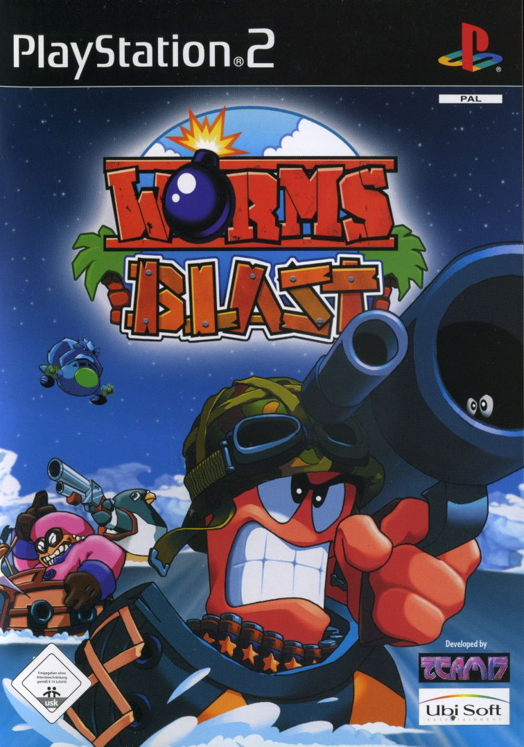 Playstation 2-Worms Blast Tweedehands