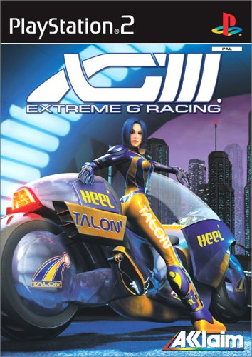 PlayStation 2 XGIII Extreme G Racing, doos voorkant, tweedehands