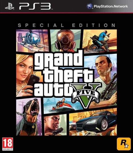 Playstation 3-Grand Theft Auto V - Special Edition Tweedehands