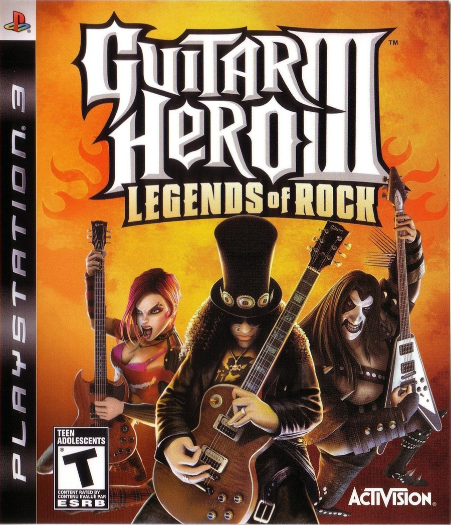 Playstation 3-Guitar Hero III: Legends of Rock (Game Only) Tweedehands