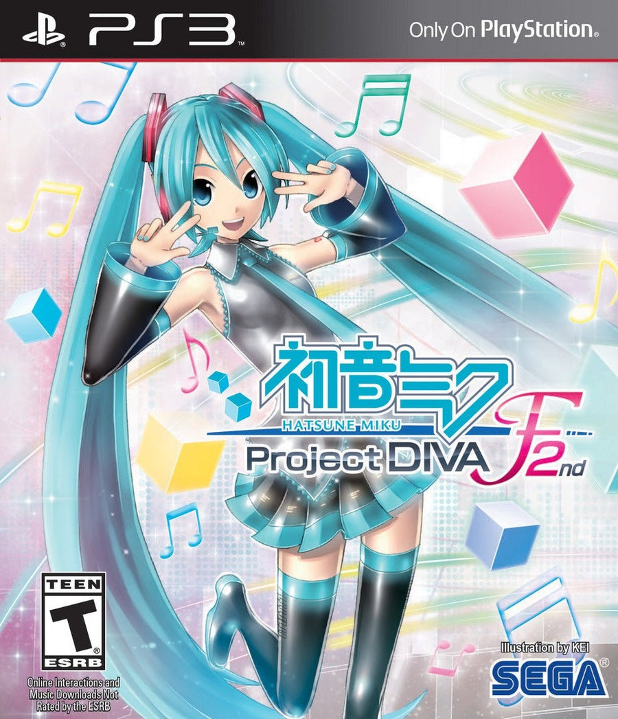 Playstation 3-Hatsune Miku: Project DIVA F 2nd Tweedehands