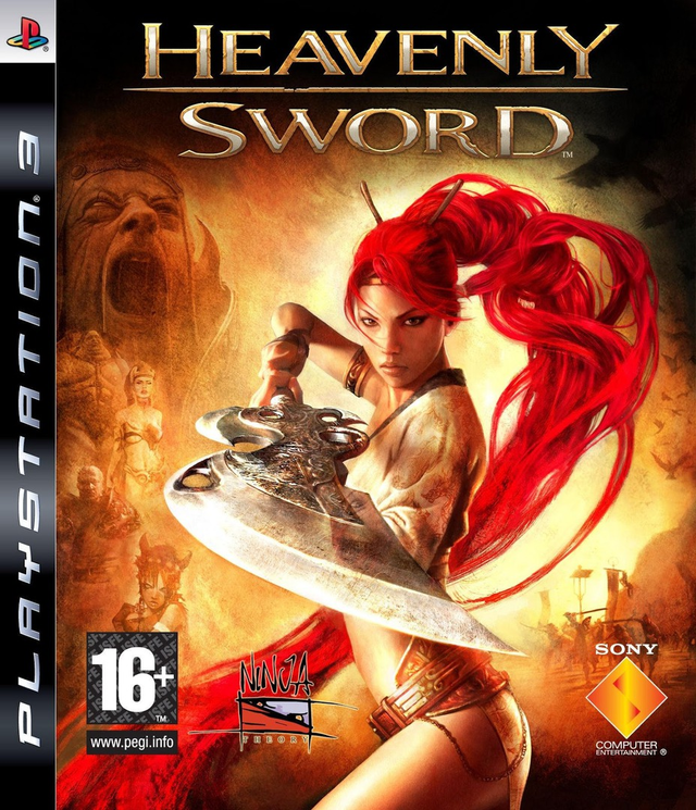 PlayStation 3 Heavenly Sword, doos voorkant, tweedehands