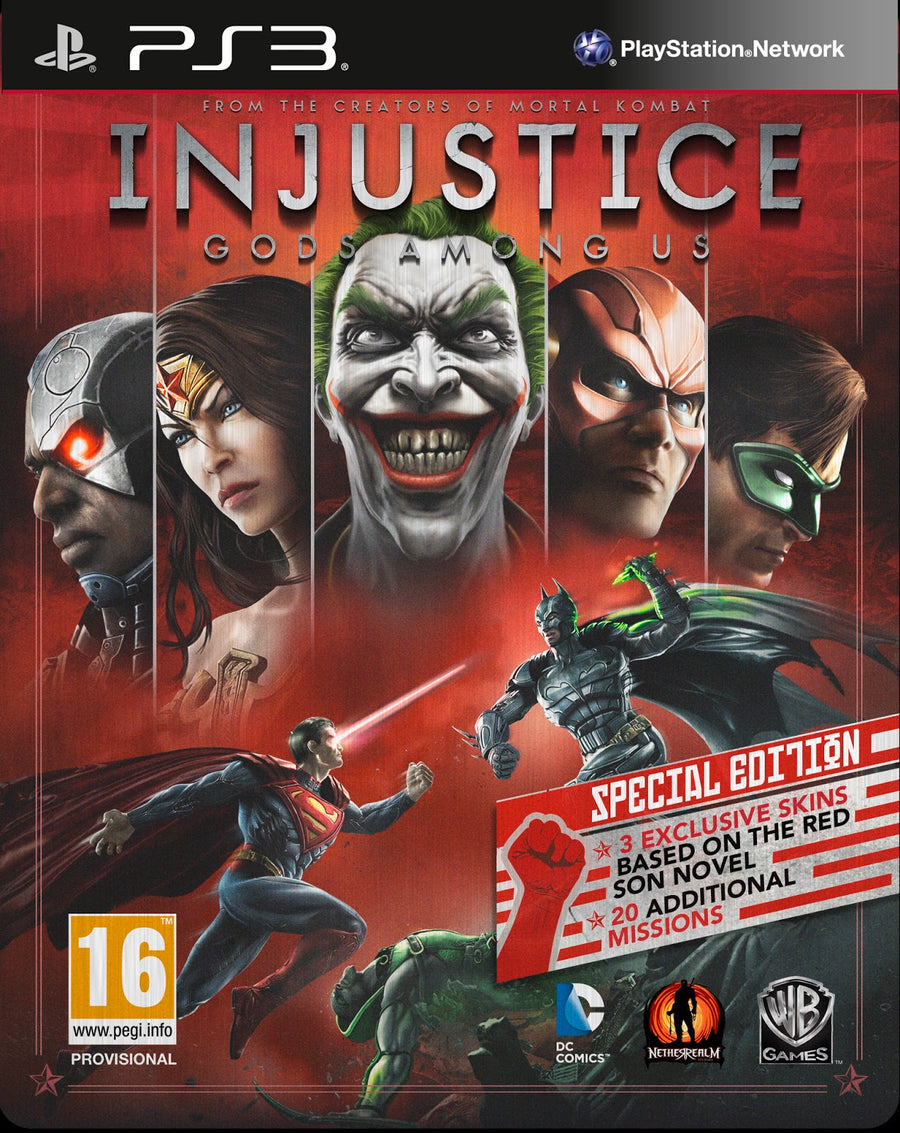 Playstation 3-Injustice : Gods Among Us (Special Edition) Tweedehands