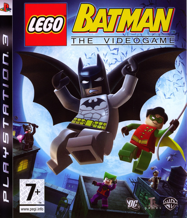 PlayStation 3 LEGO Batman The Videogame, doos voorkant, tweedehands