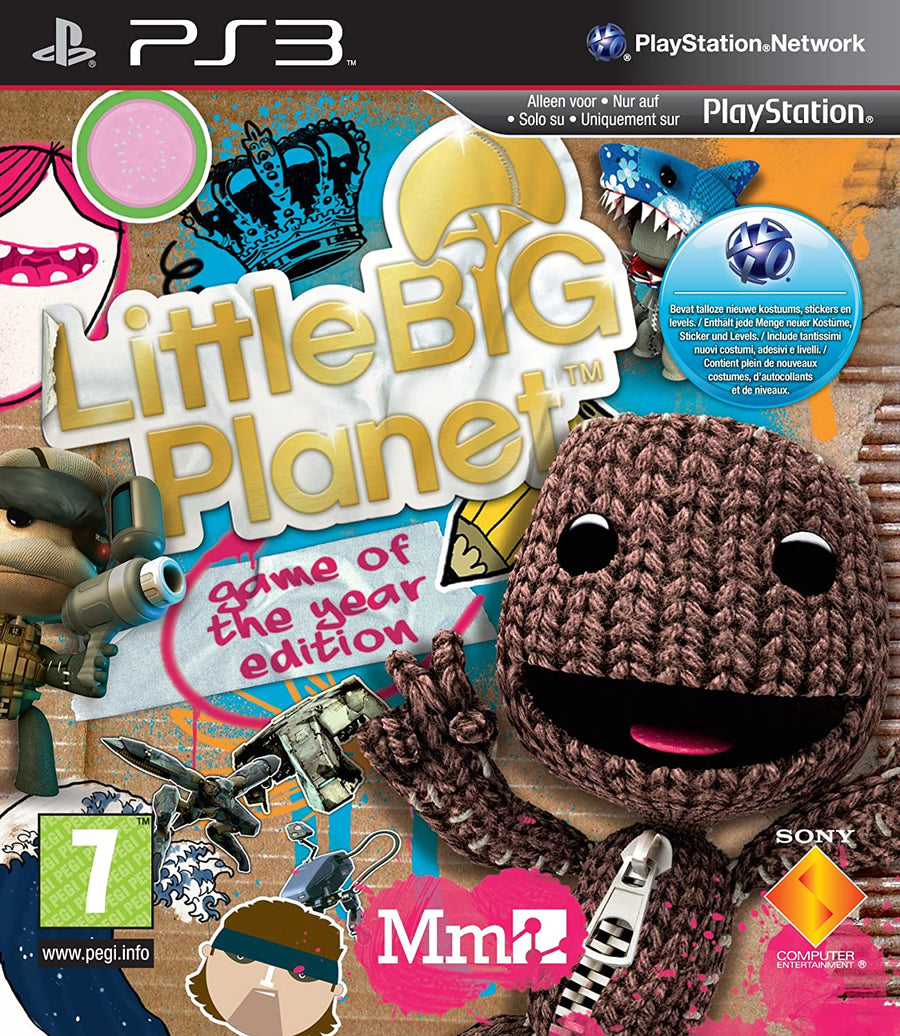 Playstation 3-LittleBigPlanet (Game of the Year Edition) Tweedehands