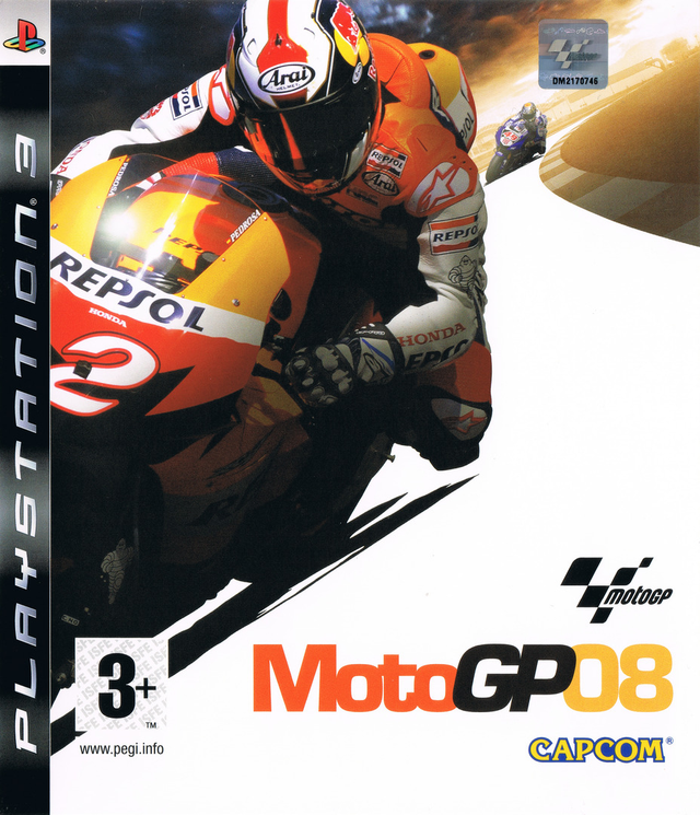 PlayStation 3 MotoGP 08, doos voorkant, tweedehands