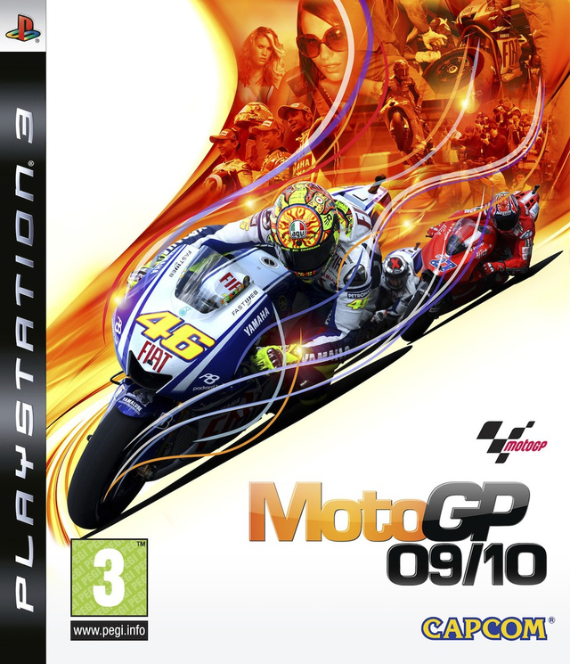 PlayStation 3 MotoGP 09/10, doos voorkant, tweedehands