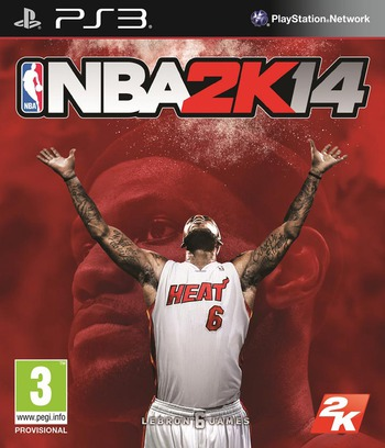 PlayStation 3 NBA 2K14, doos voorkant, tweedehands