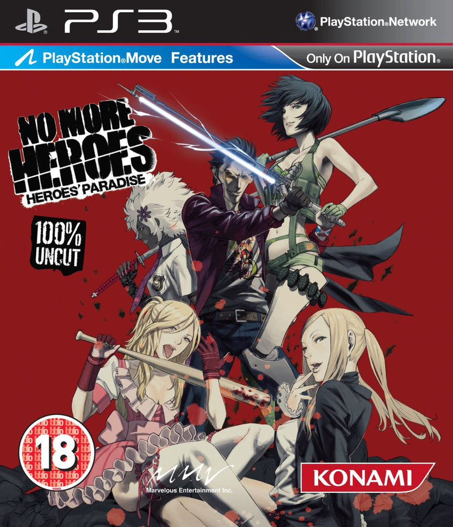 Playstation 3-No More Heroes: Heroes' Paradise Tweedehands