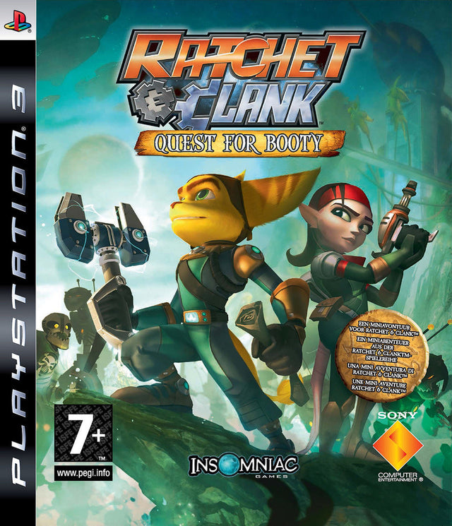 PlayStation 3 Ratchet & Clank Quest for Booty, doos voorkant, tweedehands
