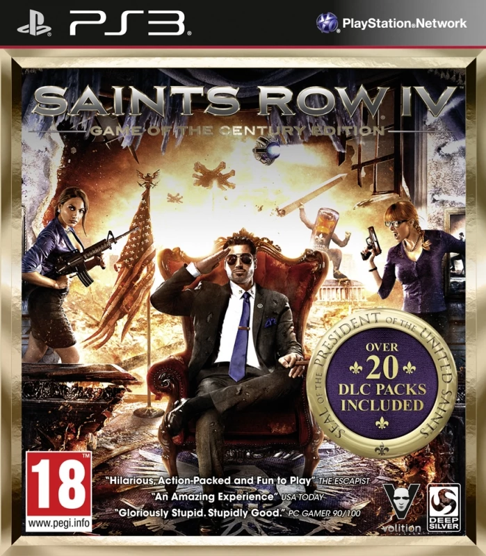 Playstation 3-Saints Row IV [Game Of The Century Edition] Tweedehands