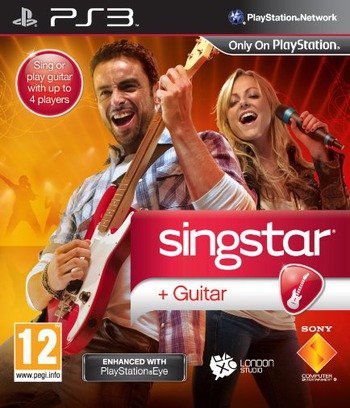 Playstation 3-SingStar Guitar Tweedehands