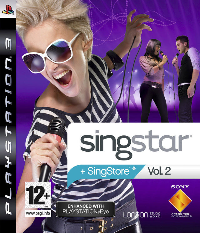 PlayStation 3 SingStar Vol. 2, doos voorkant, tweedehands