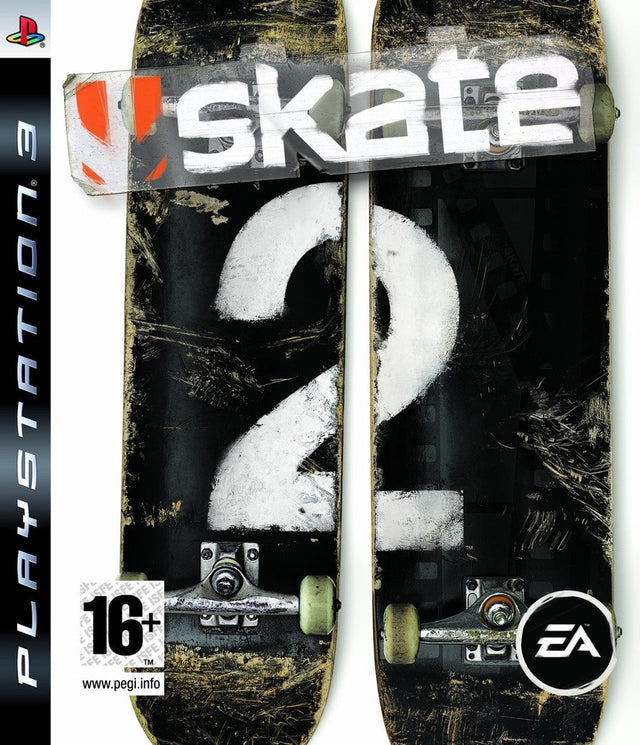 PlayStation 3 Skate 2, doos voorkant, tweedehands