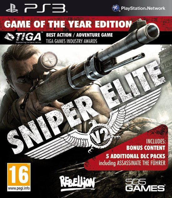 Playstation 3-Sniper Elite V2 - Game of the Year Edition Tweedehands