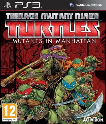 Playstation 3-Teenage Mutant Ninja Turtles: Mutants in Manhattan Tweedehands