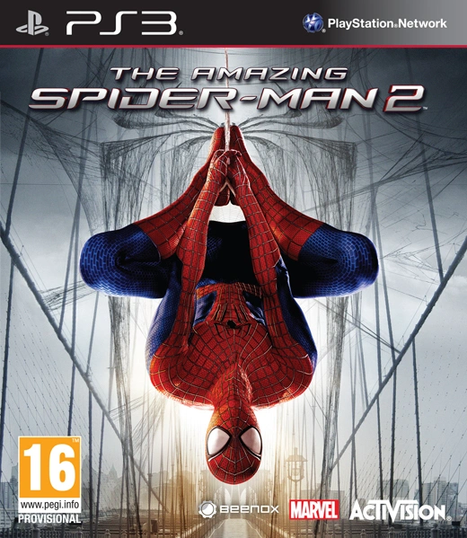 PlayStation 3 The Amazing Spider-Man 2, doos voorkant, tweedehands