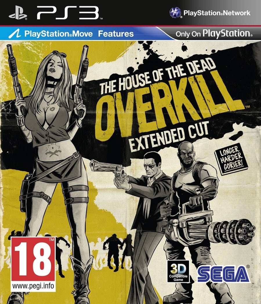 Playstation 3-The House of the Dead: Overkill Extended Cut Tweedehands