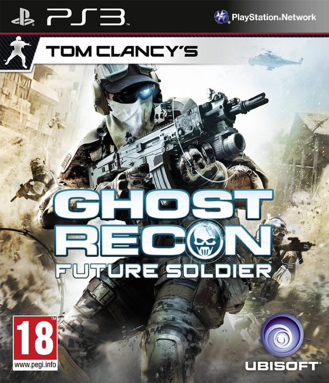 PlayStation 3 Tom Clancy's Ghost Recon Future Soldier, doos voorkant, tweedehands