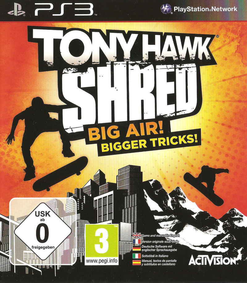 Playstation 3-Tony Hawk: Shred Tweedehands