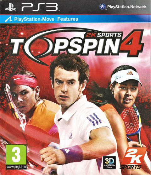 Playstation 3-Top Spin 4 Tweedehands