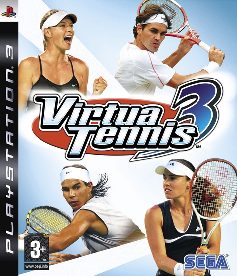 Playstation 3-Virtua Tennis 3 Tweedehands