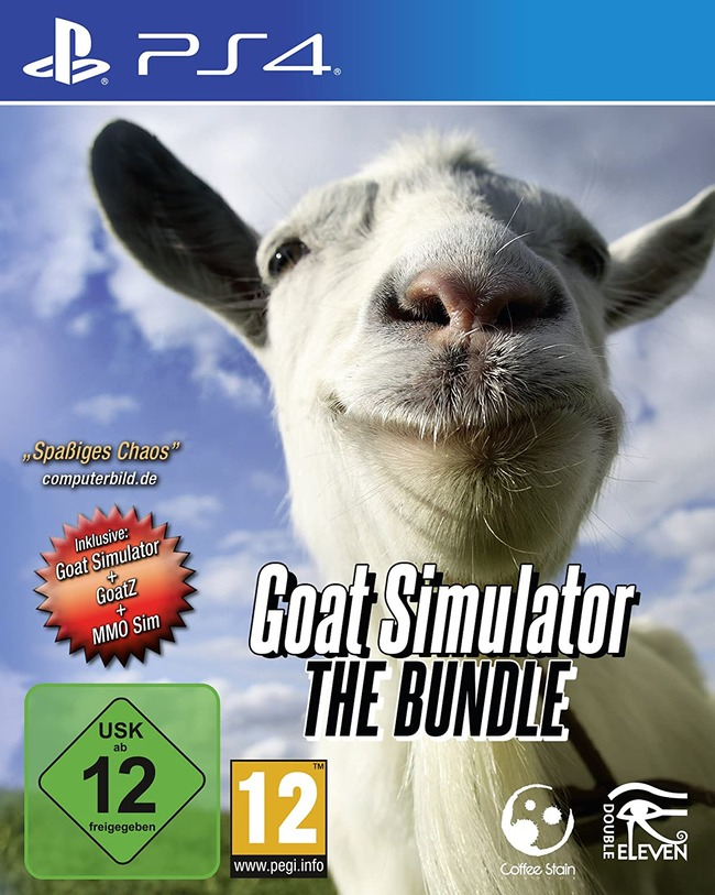 Playstation 4-Goat Simulator Tweedehands