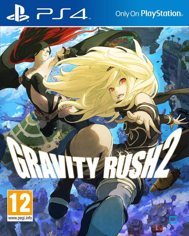 PlayStation 4 Gravity Rush 2, doos voorkant, tweedehands