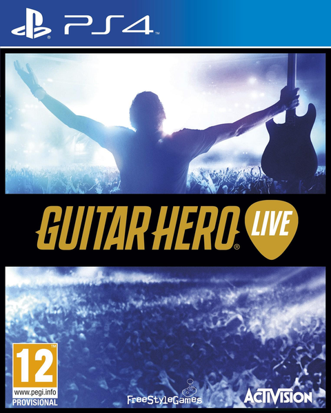 Playstation 4-Guitar Hero Live (Game Only) Tweedehands