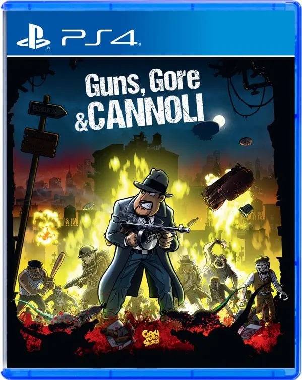 Playstation 4-Guns, Gore & Cannoli Tweedehands