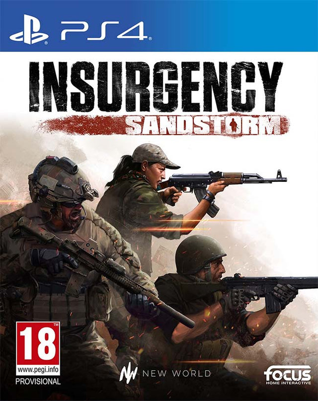 PlayStation 4 Insurgency Sandstorm, doos voorkant, tweedehands
