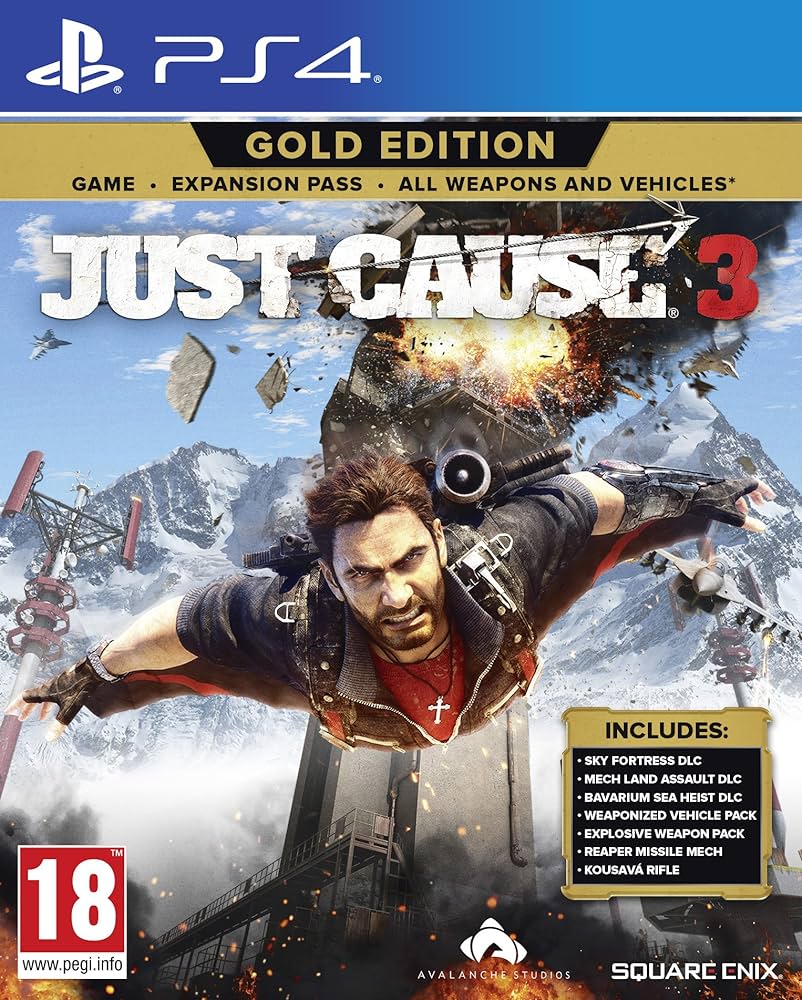 PlayStation 4-Just Cause 3 - Gold Edition Tweedehands