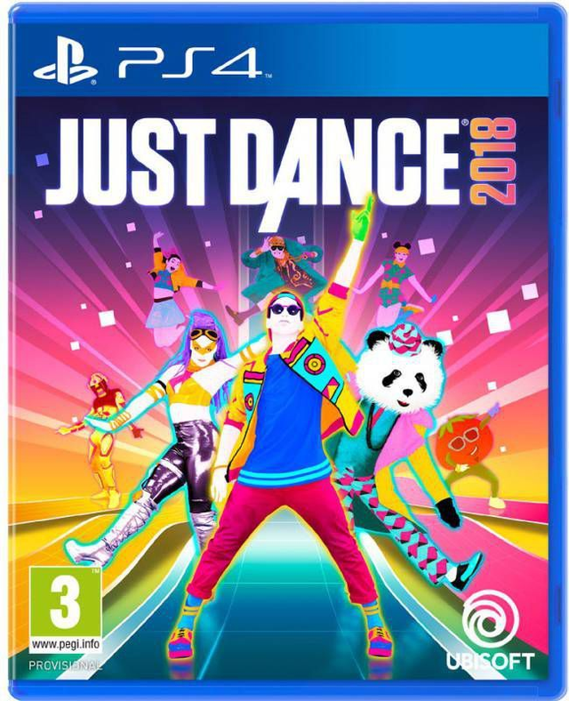PlayStation 4 Just Dance 2018, doos voorkant, tweedehands