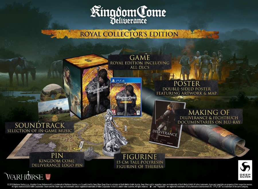 Playstation 4-Kingdom Come Deliverance [Royal Collector's Edition] Tweedehands