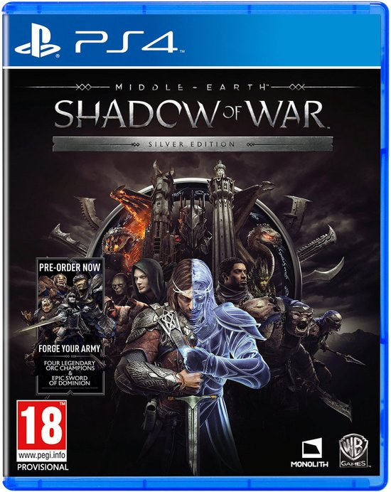 Playstation 4-Middle-Earth: Shadow of War [Silver Edition] Tweedehands