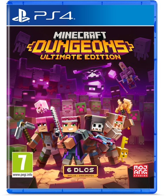 Playstation 4-Minecraft: Dungeons - Ultimate Edition Tweedehands
