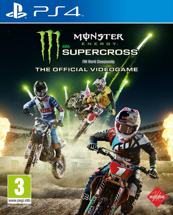 Playstation 4-Monster Energy Supercross Tweedehands