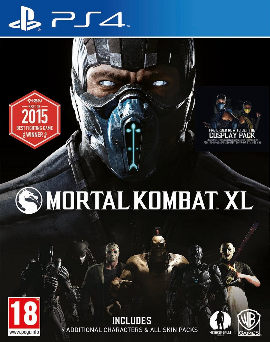 Playstation 4-Mortal Kombat XL Tweedehands