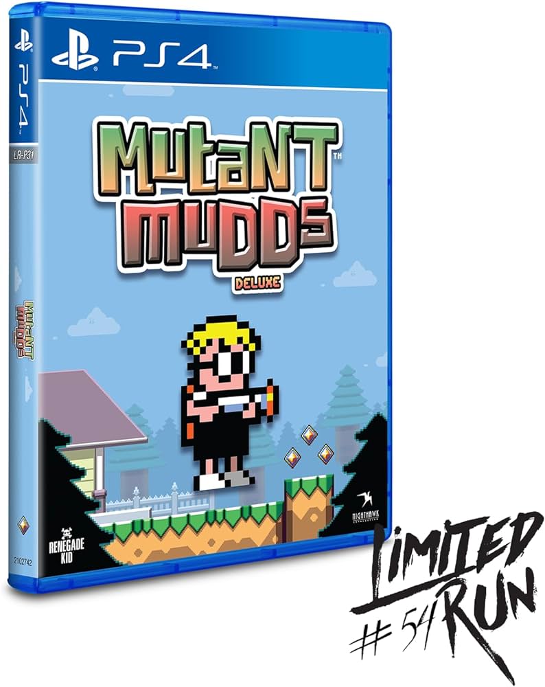 PlayStation 4-Mutant Mudds Deluxe Tweedehands