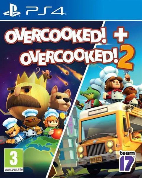PlayStation 4-Overcooked! + Overcooked! 2 Tweedehands