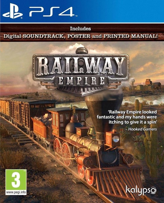 Playstation 4-Railway Empire Tweedehands