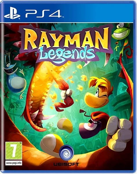 PlayStation 4 Rayman Legends, doos voorkant, tweedehands