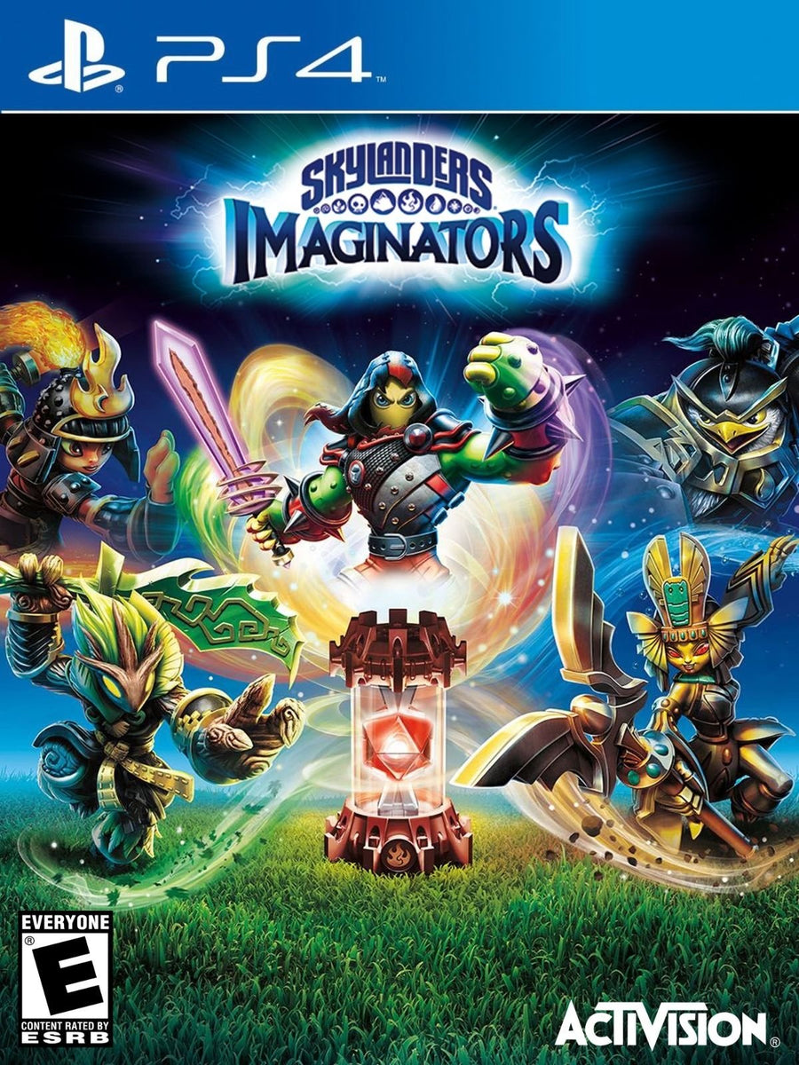 PlayStation 4 Skylanders Imaginators, doos voorkant, Amerikaanse ESRB-uitgave, tweedehands
