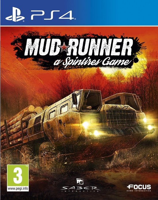 Playstation 4-Spintires: Mudrunner Tweedehands