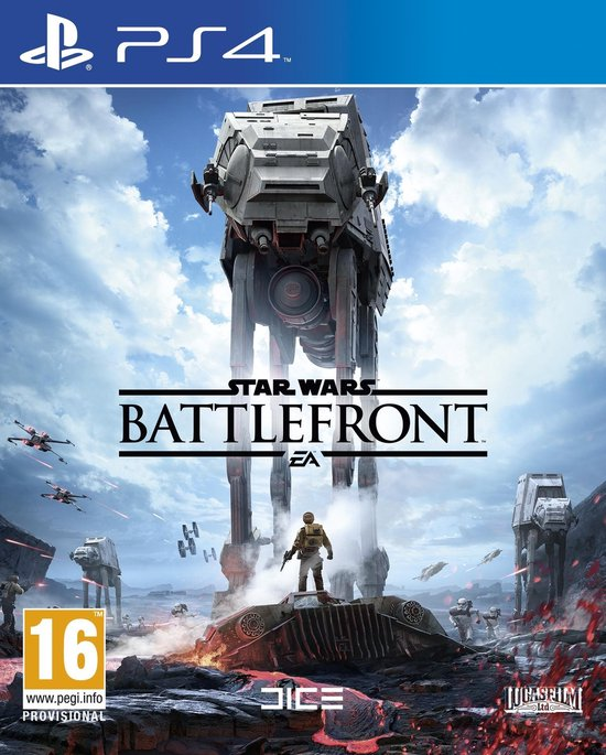 PlayStation 4 Star Wars Battlefront, doos voorkant, tweedehands