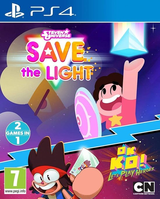 Playstation 4-Steven Universe: Save the Light & OK K.O.! Let's Play Heroes Tweedehands