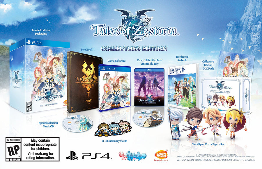PlayStation 4-Tales of Zestiria Collectors Edition Tweedehands