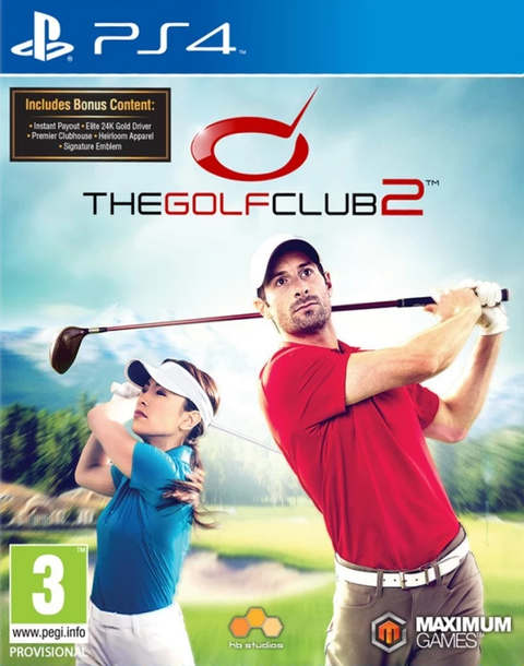 Playstation 4-The Golf Club 2 Tweedehands